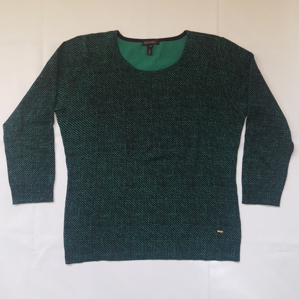 Dark green Escada sweater